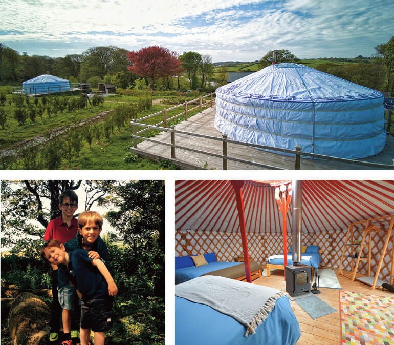 Glamping at the Fir Hill